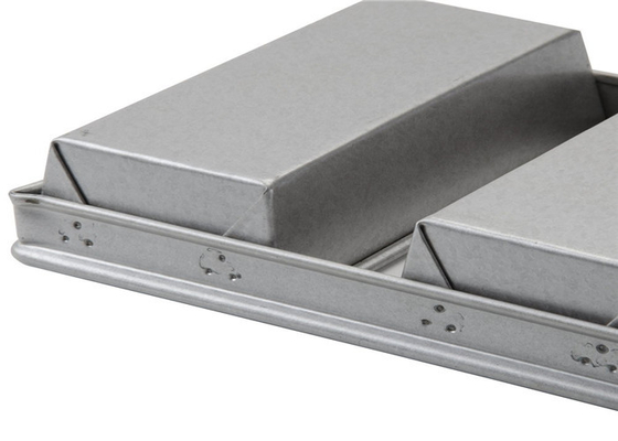 RK Bakeware China Foodservice NSF 4 Kemer Pullman Ekmek Tencereleri, Alüminize Çelik Ekmek Tenceresi Sandviç Kutusu