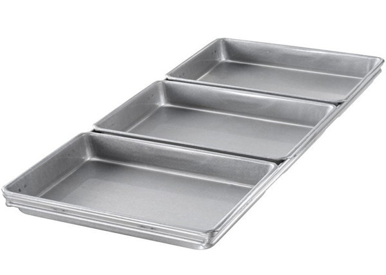 RK Bakeware China Foodservice NSF 3 Kemer 800g Camlı Alüminyum Pullman Ekmek Pans Ekmek Pans