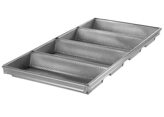 RK Bakeware China Foodservice NSF Nonstick Glaze 4 Şerit Alüminize Çelik Çömlek Çömlek Taşı