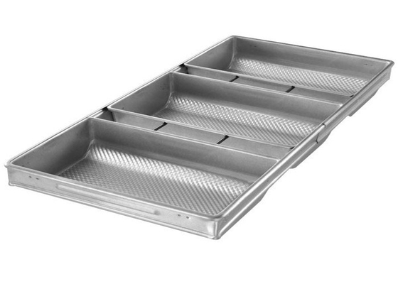 RK Bakeware China Foodservice NSF Nonstick Glaze 4 Şerit Alüminize Çelik Çömlek Çömlek Taşı