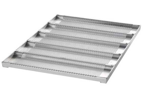 RK Bakeware China Foodservice NSF Nonstick Glaze 4 Şerit Alüminize Çelik Çömlek Çömlek Taşı