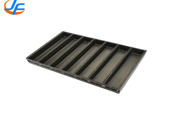 RK Bakeware China Foodservice NSF Ticari Telefon Nonstick Pullman Ekmek Kalıp 4 Kemer Pullman Pan