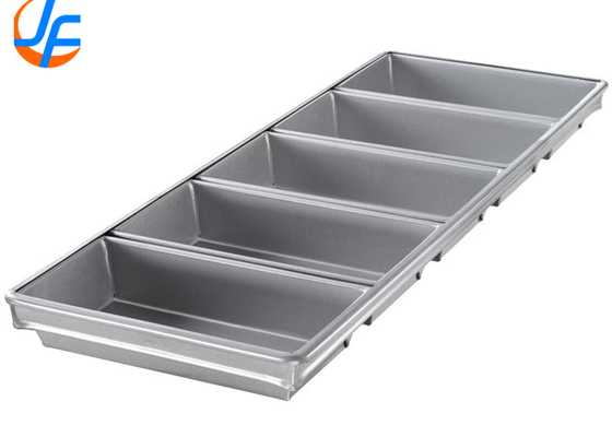 RK Bakeware China Foodservice NSF Telfon Nonstick 4 Kemer Alüminyumlu Pullman Ekmek Taşı / Çelik Ocağı Ekmek Taşı