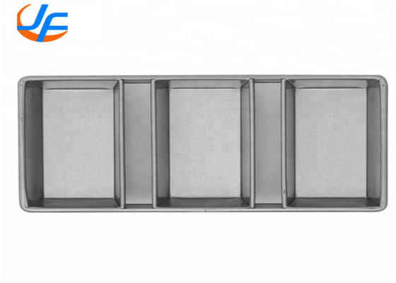 RK Bakeware Çin-Alüminyumlu Çelik 3 Kemer Sarımsak Mackies Ekmek Tavası Camlı