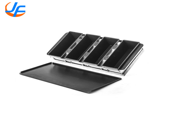 RK Bakeware China Foodservice NSF Drop On Bread Pan Kapak Alüminyum Alaşım Pullman Pan, Yapışkan olmayan tost ekmek pişirme tava