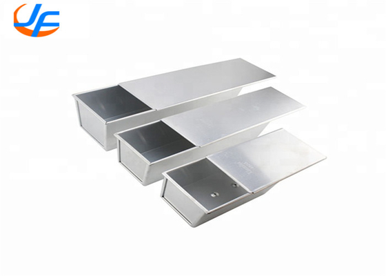 RK Bakeware China Manufacturer-Single Aluminum Pullman Ekmek Çanakkaleyi Kapaklı / Pişirme Kalıbı Kek Ekmek Kalıbı