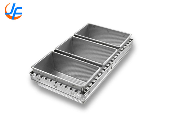 RK Bakeware China Foodservice NSF Ticari Alüminyum Ekmek Tencereleri / Özel Kemerli Pullman Ekmek Tencereleri