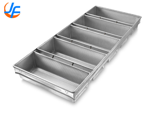 RK Bakeware Çin-Chicago Metallik 4 Kemer Açık Top Pullman Ekmek Tenceresi Toptan Fırıncılık için Camlı