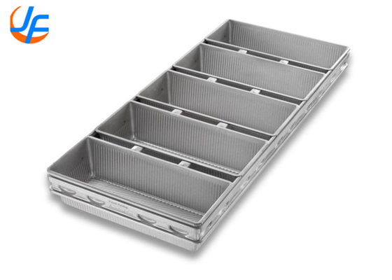 RK Bakeware Çin-Chicago Metallik 4 Kemer Açık Top Pullman Ekmek Tenceresi Toptan Fırıncılık için Camlı