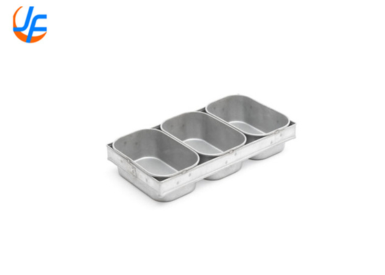 RK Bakeware China -340G Mackies 4Straps Şömine Ekmek Pan Alüminize Çelik, Dikişsiz yapı