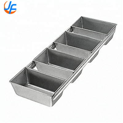 RK Bakeware China- 4 Strap Silikon Camlı Alüminyum Ekmek Çanakkale/Pullman Pan Ekmek Çanakkale Set Ekmek Kalıbı Pasta Çanakkale