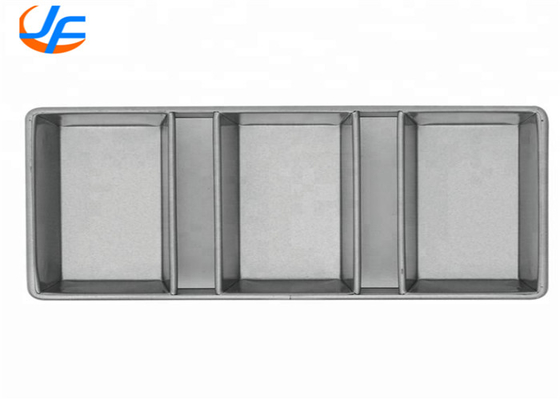 RK Bakeware China- 4 Kemer Yapışkan Alüminyum Ekmek Çanakları/ Alüminyumlu Ekmek Çanakları