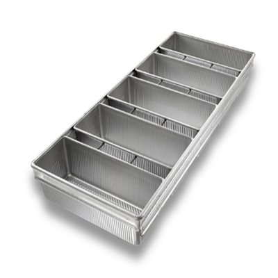 Rk Bakeware China Manufacturer-4 Kemer camlı alüminize çelik Pullman Ekmek Taşı/ Tank Ekmek Taşı/Vienna Ekmek Taşı