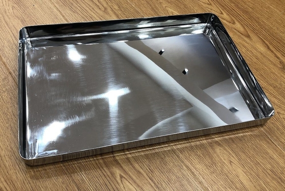 Rk Bakeware China-Deep-Draw 304 Paslanmaz Çelik Dörtgen Gıda Hizmet/Pekleme/Donanım Tepsisi