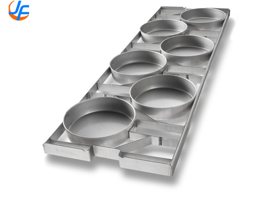 RK Bakeware Çin-Amerikan Pan Otomatik Bake Serpentine Line 8 Sanayi Fırınları İçin Donut Cake Tepsisi