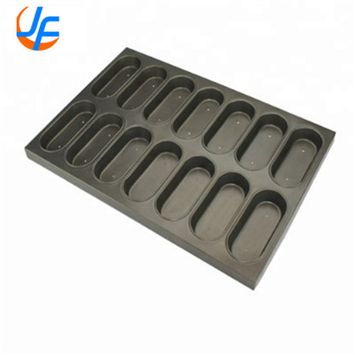 RK Bakeware China- Oval Şekilli Cupcake Muffin Tabak Endüstriyel Pasta Fabrikası İçin