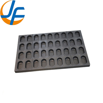 RK Bakeware China- Oval Şekilli Cupcake Muffin Pan Mini Loaf Tavası