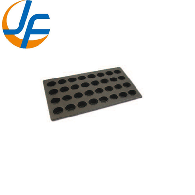 Rk Bakeware China-48 Cup Sırlı Aluminize Çelik Özel Brownie Lokma Tepsisi/ Kare Muffin Tepsisi