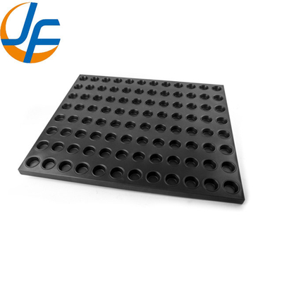 RK Bakeware China Foodservice NSF 24 Cup 7 Oz. Camlanmış Alüminize Çelik Jumbo Muffin Pan / Cupcake Pan