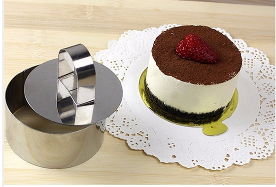 RK Bakeware China Foodservice NSF Paslanmaz Çelik 8 Inch Mousse Ring