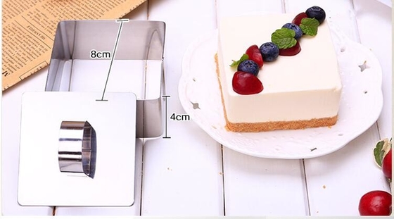 RK Bakeware China Foodservice NSF Kare Şekilli Mousse Ring Pasty Ring