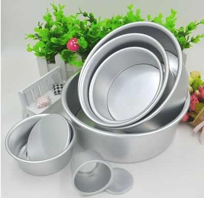 RK Bakeware China Foodservice NSF Nonstick Alüminyum Yuvarlak Peynir Pastası Tencere Sıvı Alt