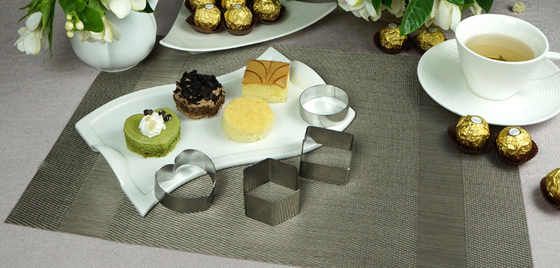 RK Bakeware China Foodservice NSF dikişsiz ekmek pişirme kalıpları ve Mousse kek pastanesi halkaları