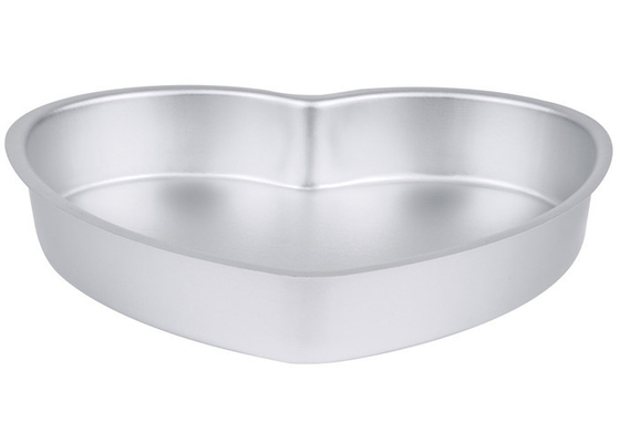 RK Bakeware China Foodservice NSF 142*134*55 Alüminyum Kalp Şekilli Pasta Tenceresi