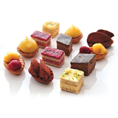 RK Bakeware China Foodservice NSF Nonstick Alüminyum Petit Four /Tartlet / Quiche Mold- 50/Set