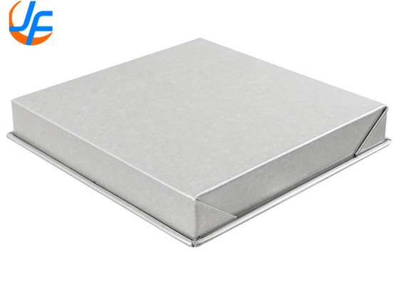 RK Bakeware China Foodservice NSF 9&quot; X 9&quot; Glaze Nonstick Profesyonel Kare Alüminyum Pasta Taşı