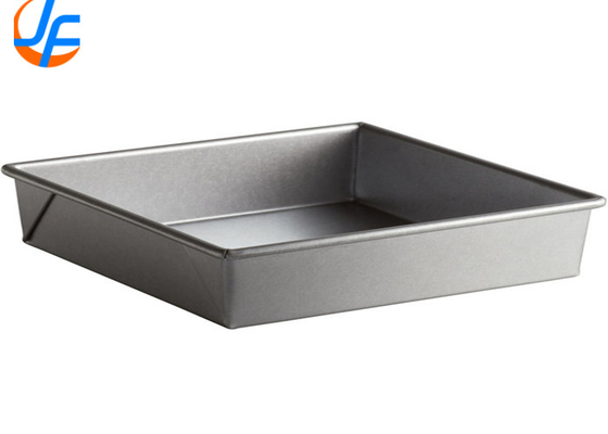 RK Bakeware China Foodservice NSF 8x 8 Stiksiz Glaze Dikdörtgen Pasta Kalıbı Paslanmaz Çelik Çelik Pasta Taşı