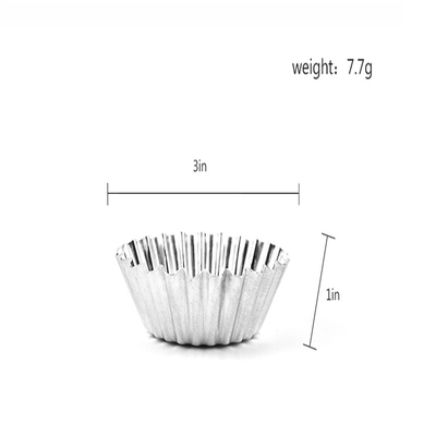 Alaşımlı Pasta Tart Kalıp Fırınlama Aracı Cupcake Yumurta Kalıp