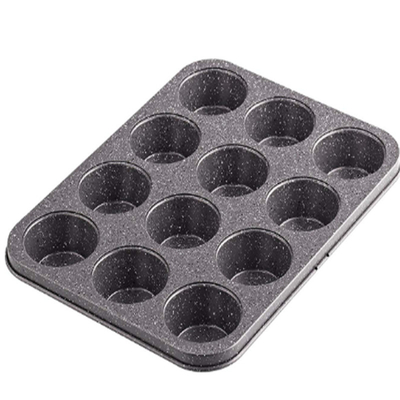 Rk Bakeware Çin-Alüminyum 8&quot; yuvarlak yığma hamur tava anodize kaplama