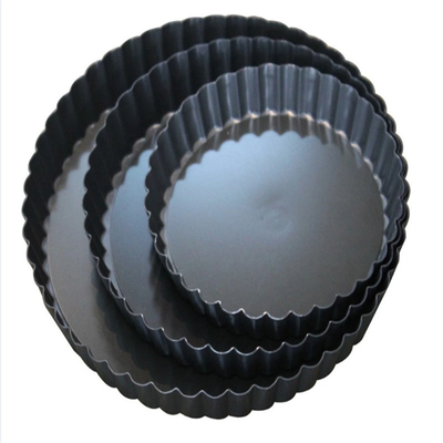 Rk Bakeware Çin-Stiksiz Sıvı Temel Fluted Quiche Pan