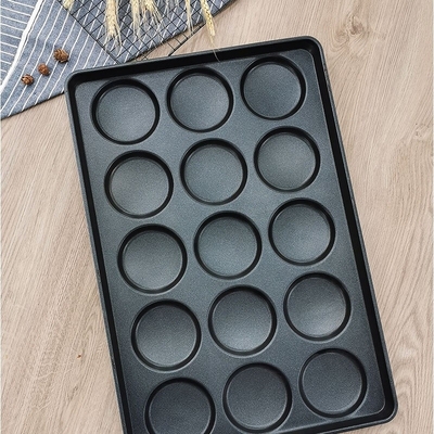 15 Çürükler Yemek Ekmeği 4 Inch Hamburger Pan 40*60cm Yemek Pan Burger Tepsisi