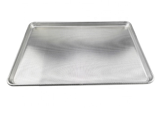 26&quot;*18&quot;*1&quot; 1.2mm Tam delikli fırınlama ekmek tepsisi burger veya hamburger veya sosisli çörek fırın alüminyum ekmek tava