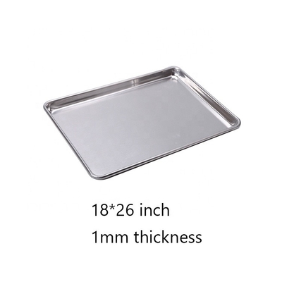 Ticari 26'*18'*1' 1 mm dikdörtgen tam boy patlayıcı tepsisi patlayıcı tava tam çörek tava ağır iş alanı telli düz patlayıcı tava