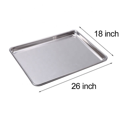 Ticari 26'*18'*1' 1 mm dikdörtgen tam boy patlayıcı tepsisi patlayıcı tava tam çörek tava ağır iş alanı telli düz patlayıcı tava