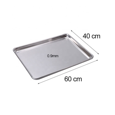 400x600 mm Metal Yaprak Pan Kablo-Rim Tabak 0.9mm Kalınlığı Fırın Fırın