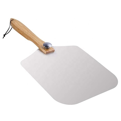 12&quot;X14&quot;X25&quot; Pizza Araçları Pizza Kabuk Dönüştürme Alüminyum Pizza Kabuk Katlanabilir Meşe El ile