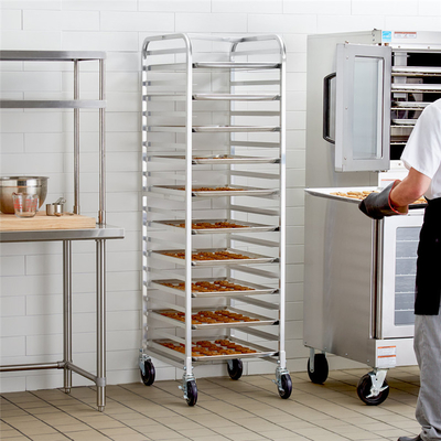 RK Bakeware China Foodservice NSF Custom 800 600 Revent Oven Rack Paslanmaz Çelik Pişirme Tepsisi