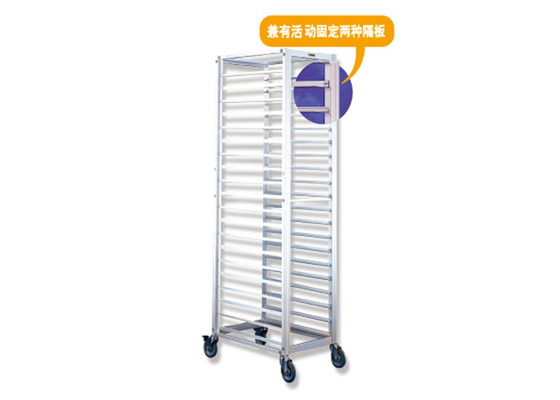 RK Bakeware China 15 Tepsiler Paslanmaz Çelik Pişirme Tepsisi Araba Ekmek Fırını Ekmek Pişirme Rack