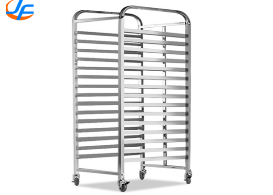 RK Bakeware China Foodservice NSF Custom Double Oven Rack Baking Trolley Ağır Görevli Fırın Trolley