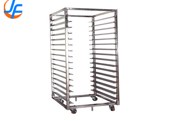 RK Bakeware China Foodservice NSF Custom 800 600 Revent Oven Rack Stainess Steel Baking Rack Trolley Ekmek Gıda Trolley