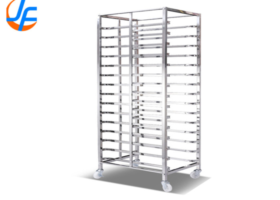 RK Bakeware China Foodservice NSF Custom 800 600 Revent Oven Rack Stainess Steel Baking Rack Trolley Ekmek Gıda Trolley