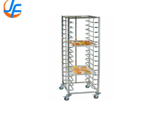 RK Bakeware China Foodservice NSF Paslanmaz Çelik Pişirme Tepsisi Trolley Ekmek Çörek Pan Fırın Rack