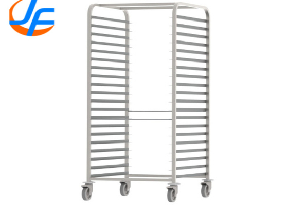 RK Bakeware China Foodservice NSF 600 X 800 Paslanmaz Çelik Pişirme Rack Fırın Araçları Çift Fırın Rack