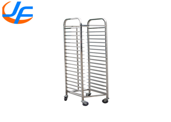 RK Bakeware China Foodservice NSF 470*620 REVENT Çift Fırınlı Fırınlı Fırınlı Taş Taşıyıcısı Paslanmaz Çelik GN1/1 Pan Taşıyıcısı