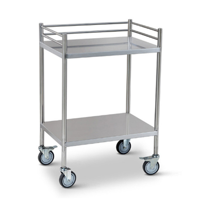 RK Bakeware China Medical Hospital Dressing Stainless Steel Trolley Çekmecelerle cerrahi trolley