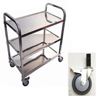 RK Bakeware China Foodservice NSF Paslanmaz Çelik Hastane Tıp Arabası Çekmecelerle